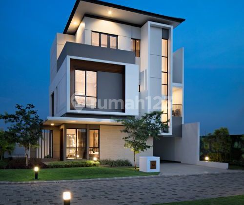3-Storey House 13.5x14 189M 4BR Maninjau Asya Jgc Jakarta Garden City