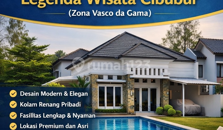 ✨ Rumah Modern dengan Kolam Renang Pribadi - Legenda Wisata, Zona Vasco Da Gama✨ ✨ Rumah Modern dengan Kolam Renang Pribadi - Legenda Wisata, Zona Vasco Da Gama✨