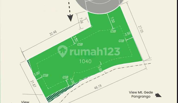 9jt Rancamaya Kavling 1040m2 Ngantong Hoki Badan View Gunung 9jt Rancamaya Kavling 1040m2 Ngantong Hoki Badan View Gunung