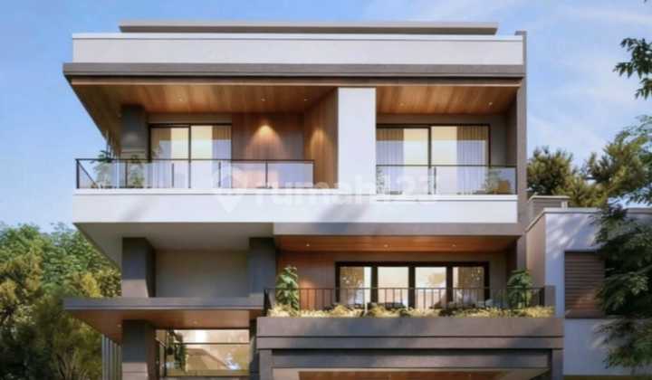 12.5M Brand New House Greenwich 3Lantai Semi Furnished