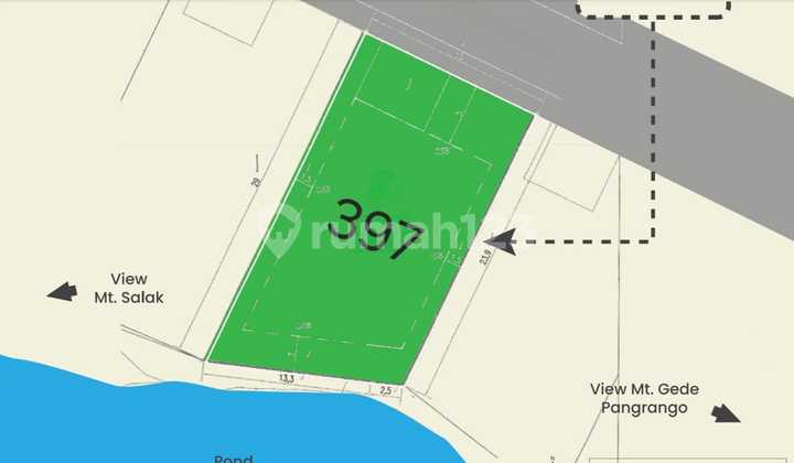 10.2jt Rancamaya Kavling 2 Muka Selatan-utara Boulevard 397m² 10.2jt Rancamaya Kavling 2 Muka Selatan-utara Boulevard 397m²