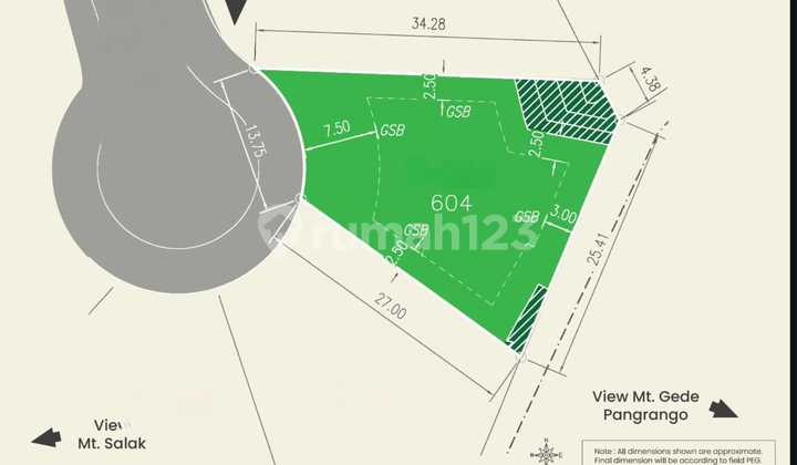 9jt Rancamaya 604m² Ngantong Hoki Barat Lebar Muka 13.75m 9jt Rancamaya 604m² Ngantong Hoki Barat Lebar Muka 13.75m