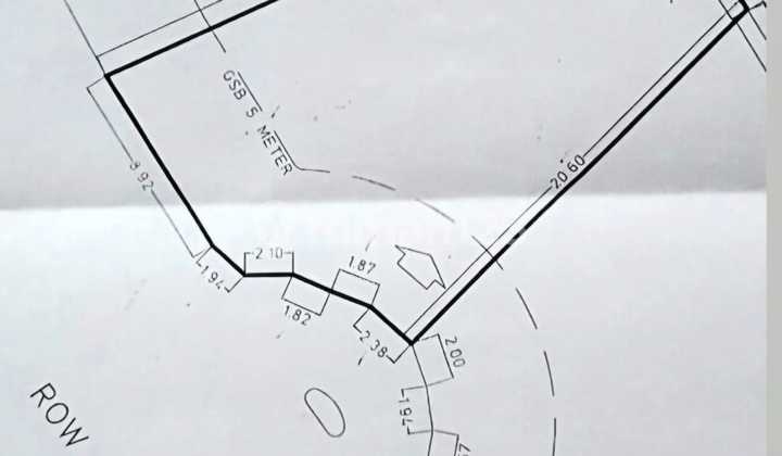 11 billion Kencanaloka Boulevard Plot 316m² Body Facing Southwest 11 billion Kencanaloka Boulevard Plot 316m² Body Facing Southwest