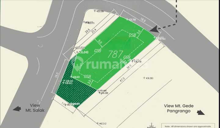 9.3jt Rancamaya Kavling 787m² Hoek Timur Laut-barat Boulevard 9.3jt Rancamaya Kavling 787m² Hoek Timur Laut-barat Boulevard