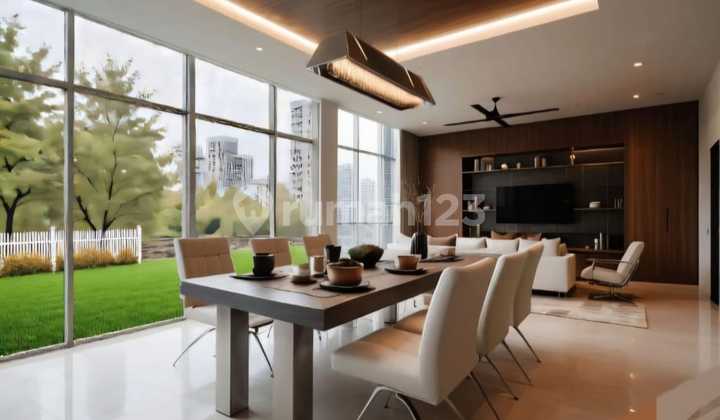 9.5m New Brand! Eminent Rumah Hoek Semi Furnished Hadap Timur 2