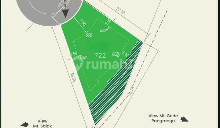 9jt Rancamaya Kavling 722m2 Ngantong Hoki Barat Laut Badan 9jt Rancamaya Kavling 722m2 Ngantong Hoki Barat Laut Badan