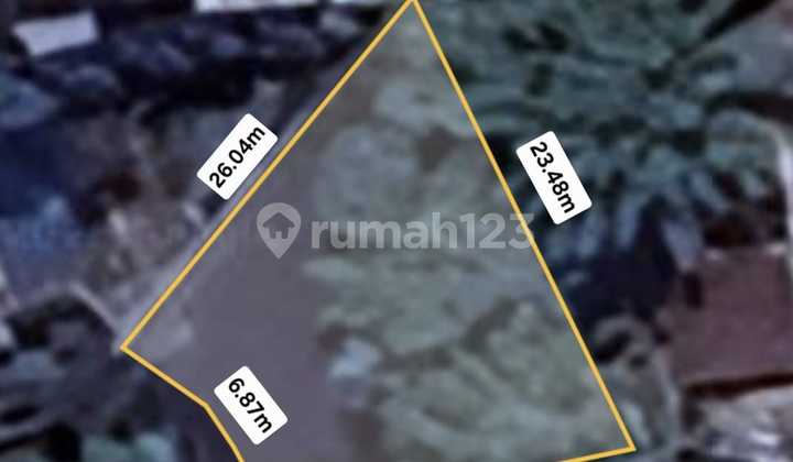 7.5jt Kavling Kencanaloka Badan Ngantong Hoki Barat Depan Taman 261m