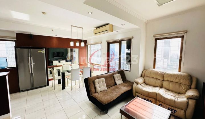 For Rent Sudirman Park 2+1 Bedroom Apartment Fully Furnished