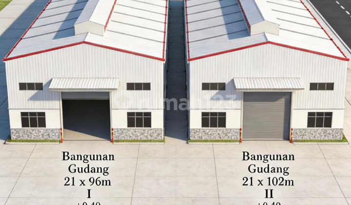 For Rent/ Sewa Pabrik atau Gudang Baru di Parung Panjang- Bogor