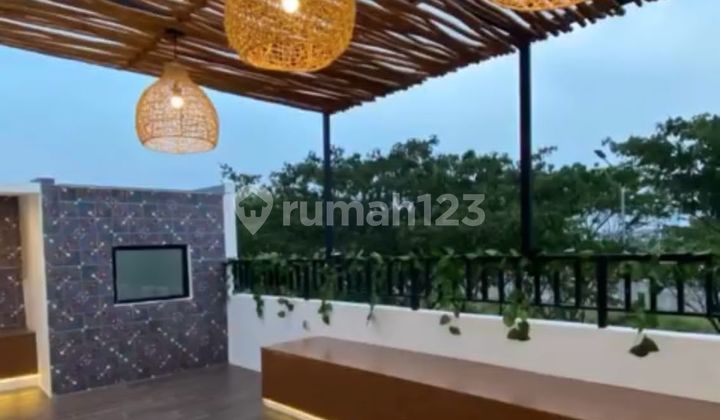 Rumah Nyaman 3 Lantai Dengan Lantai Atas Bisa Buat Nongkrong Healing SHM Rumah di BSD Green Wich Bagus