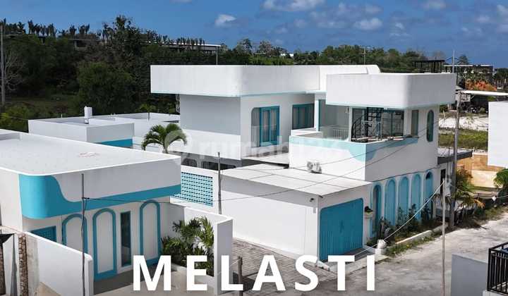 Villa Baru Gaya Santorini Melasti Kuta Selatan, Kawasan Wisata
