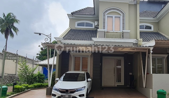 Rumah Samara Hook Gading Serpong Semi Furnish Cantik 1