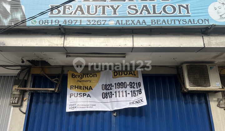 Ruko Pasar Parung Dijual Pinggir Jalan