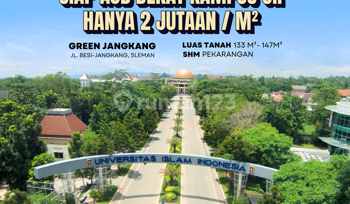 Tanah SHM Sleman Siap Bangun, Dekat Kampus UII Jakal Tanah SHM Sleman Siap Bangun, Dekat Kampus UII Jakal