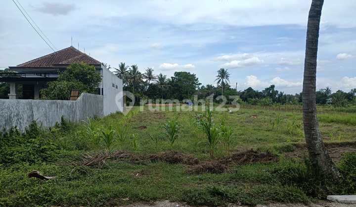 Yogyakarta Land by the Road, Near Samsat Sleman Yogyakarta Land by the Road, Near Samsat Sleman