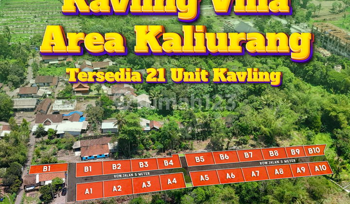 Dekat Kaliurang,Tanah Asri Kawasan Villa Pakem Sleman