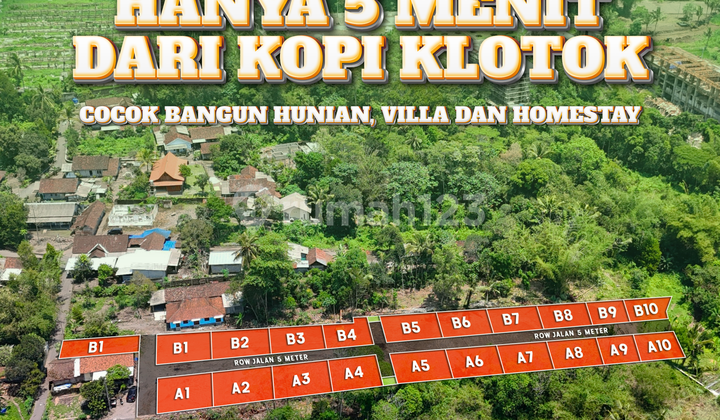 Dekat Jalan Pakem, Tanah Jogja SHM Murah