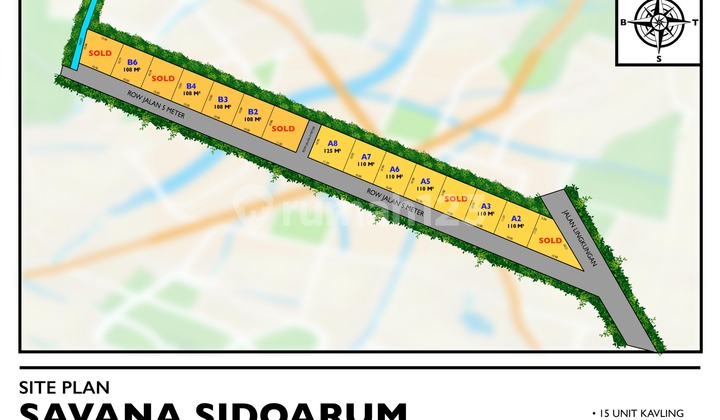 Tanah Godean View Asri Sawah, Near Al Azhar Ringroad