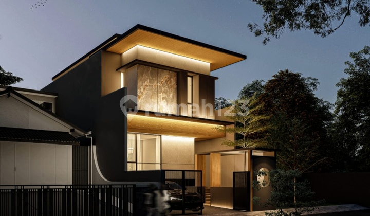 Rumah Baru Modern Minimalis Dikawasan Elite Setraduta Regency Bandung