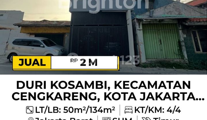 Ruko Baru Bagus Duri Kosambi, Jakarta Barat