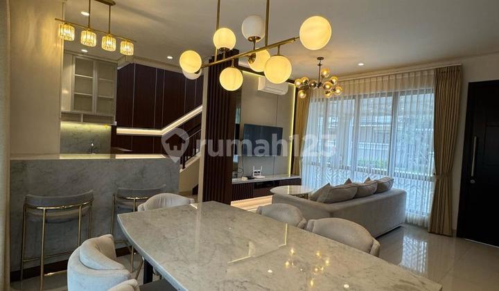 For Rent /disewakan Rumah Hook Mewah Full Furnish Di Cluster Amagriya Podomoro Park - Buah Batu Bandung 1