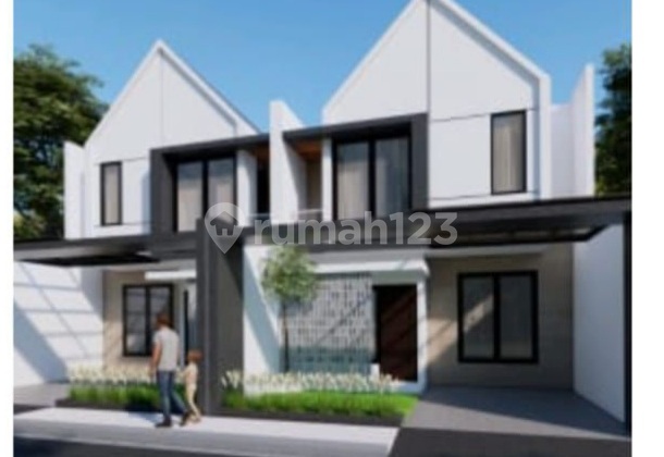 For Sale New House – Inside the Complex in Cipamokolan Soekarno Hatta 2