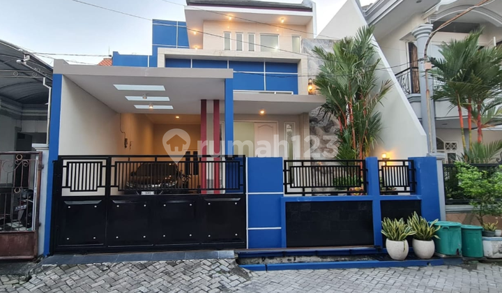 Rumah 2 Lantai Mewah Siap Huni di Karah Tama Gunungsari Surabaya Selatan