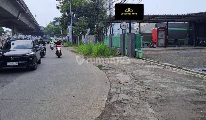 Tanah Di Pinggir Jalan Raya Soleh Iskandar Dekat  Tol Kayu Manis 1