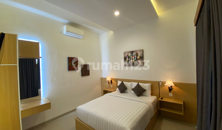 Rent a Semi-Luxury 2BR Villa, Swimming Pool & Rice Field View in Mambal