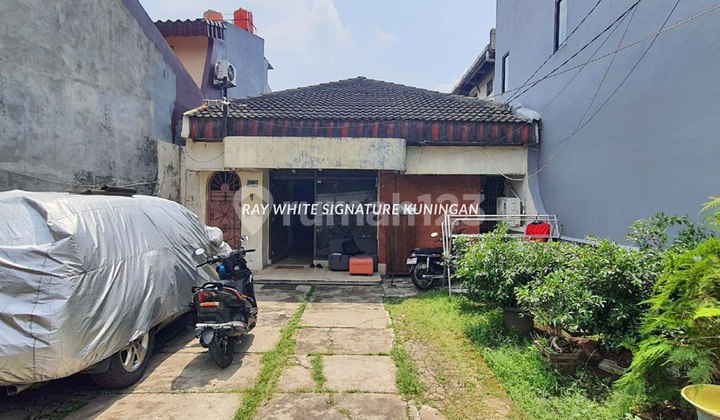 Land Counting House on Jl Karet Pedurenan, Good for Housing or Boarding, Strategic Location.