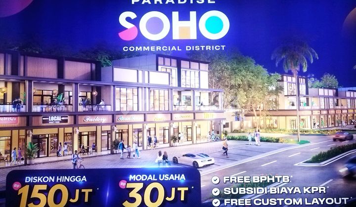 Jual Ruko Paradise Serpong City