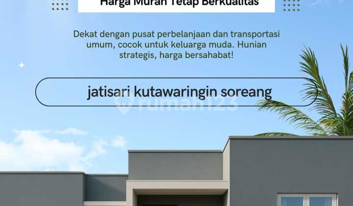 Hunian Asri Dekat Exit Tol Kutawaringin Soreang  1