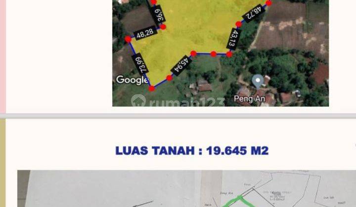 Jual Tanah murah RancaIyuh Panongan  2