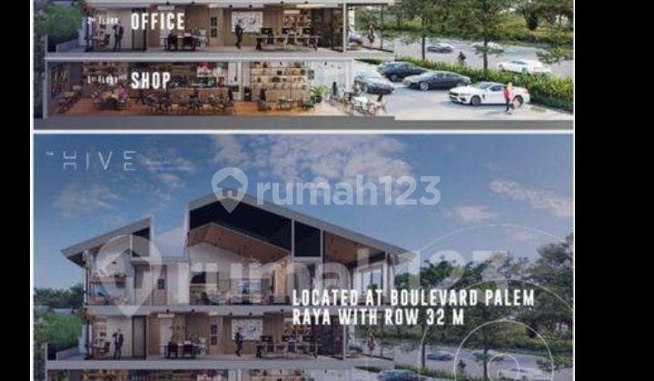 Jual / Sewa Ruko Hive Himalaya Central Lippo Karawci 