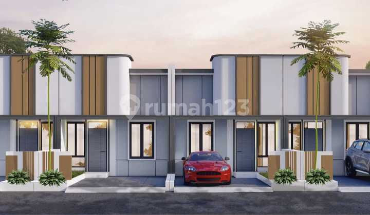 Jual Rumah Minimalis Modern Paling Murah Dekat Tol Buahbatu SHM 1