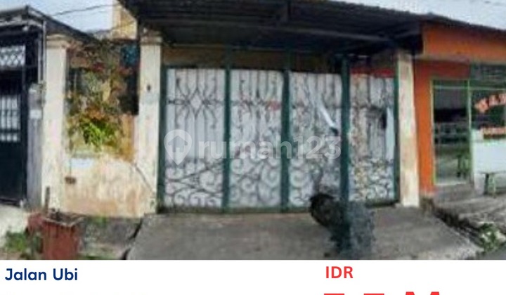 Dijual Murah Rumah di Jalan Ubi Mangga Besar Aset Macet Bank