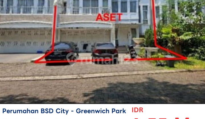 Dijual Rumah di Bsd Tangerang Aset Macet Bank