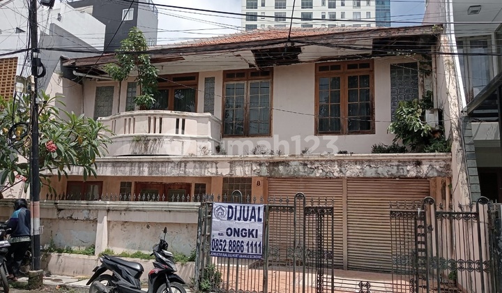 Dijual Rumah Tua di Kartini Mangga Besar Jakpus