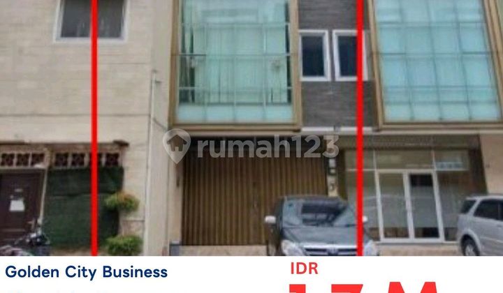 For Sale Cheap Shophouse In Golden City Business Park Cipondoh Tangerang 1