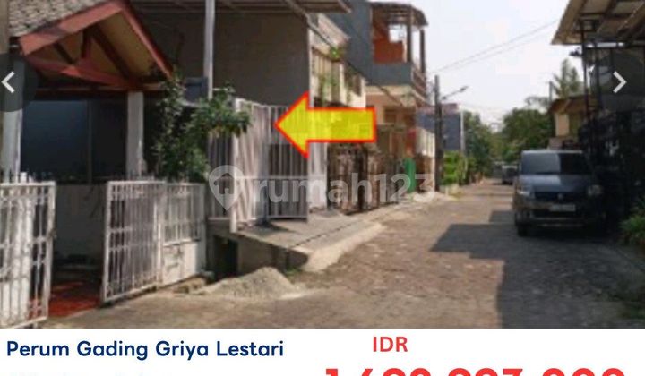 Dijual Murah Rumah Di Gading Griya Lestari Aset Bank 1