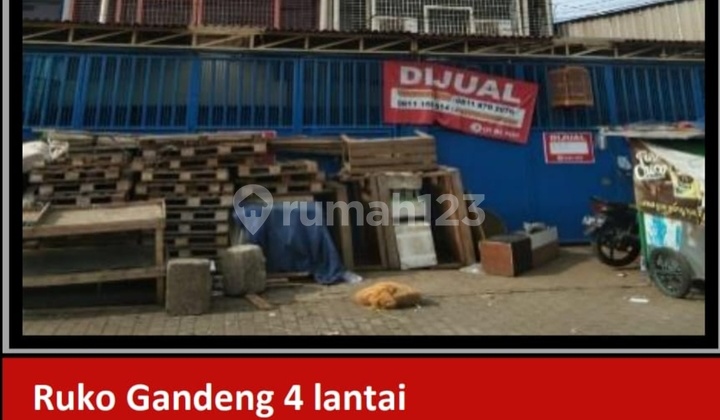 Dijual Ruko Gandeng Sitaan Bank Di Kp Gusti Penjaringan 