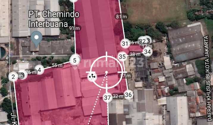 Dijual Murah Tanah Daan Mogot Luas 6,5 Hektar