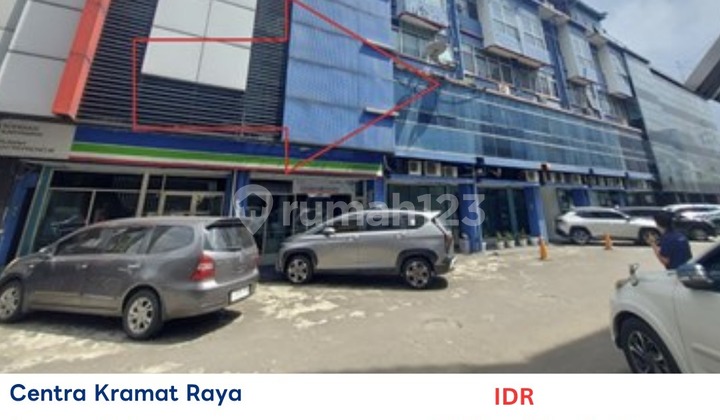 Cheap for Sale! 6 Attached Shophouses on Kramat Raya, Senen - Bank NPL Asset.