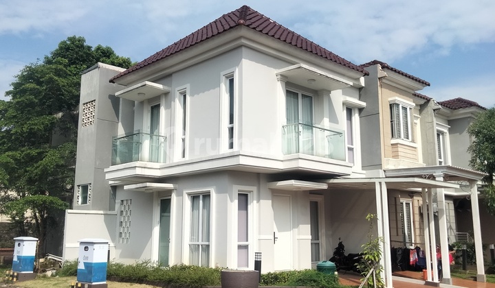 Dijual Rumah Hook 2 Lantai Cluster Elista Village Gading Serpong Siap Huni