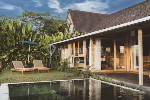 Elegant 3-Bedroom Wooden Villa with Pool and Spectacular Rice Terrace Views
