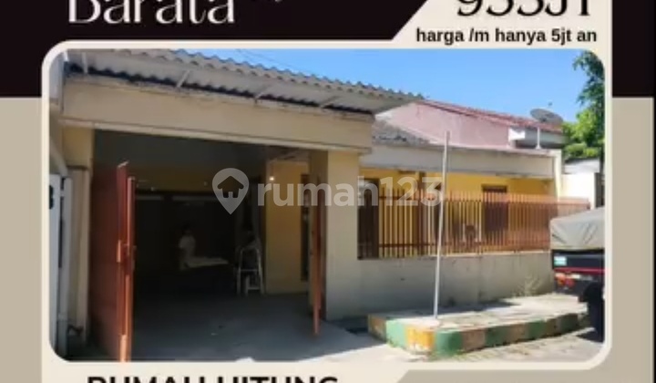 Dijual Rumah Hitung Tanah Lokasi Strategis Rungkut Surabaya 