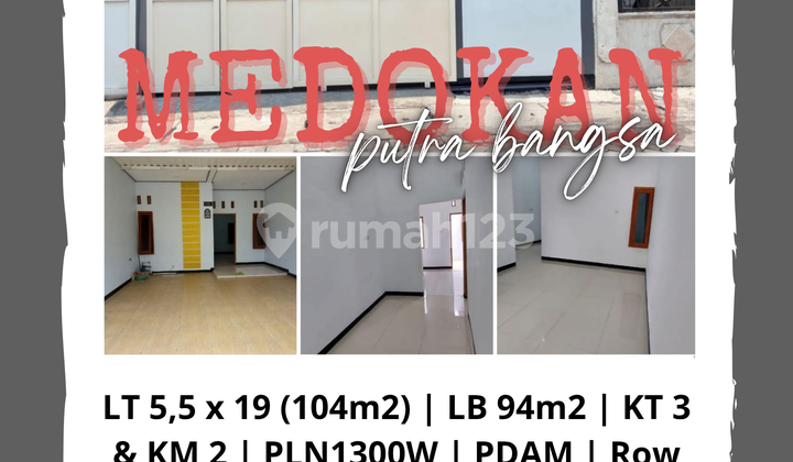 Rumah Murah Medokan Ayu Lokasi Strategis 10 Menit Ke Kampus Upn