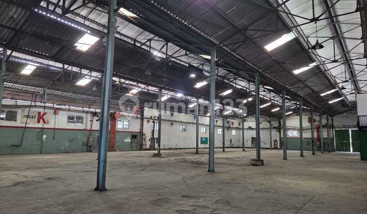 Large Warehouse Complex with Toll Access and Container Protocol Road 1