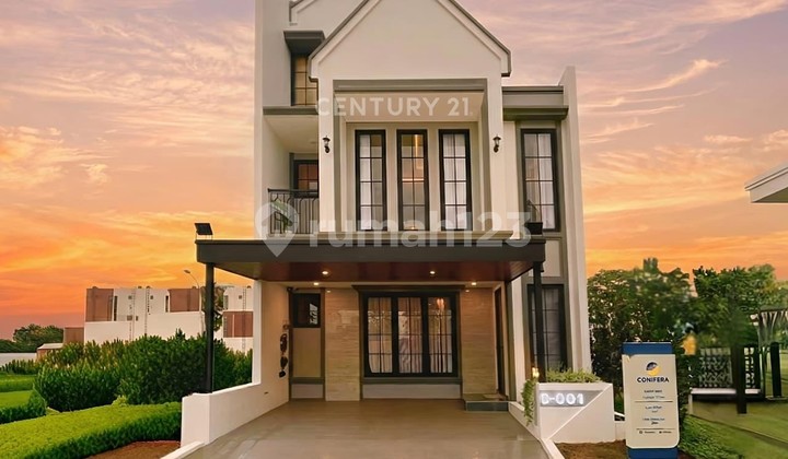 House 2 at Conifera Menteng Metropolitan, Cakung, East Jakarta.