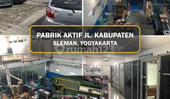 Premium Active Factory Ready to Use on Sleman Regency Road Premium Active Factory Ready to Use on Sleman Regency Road
